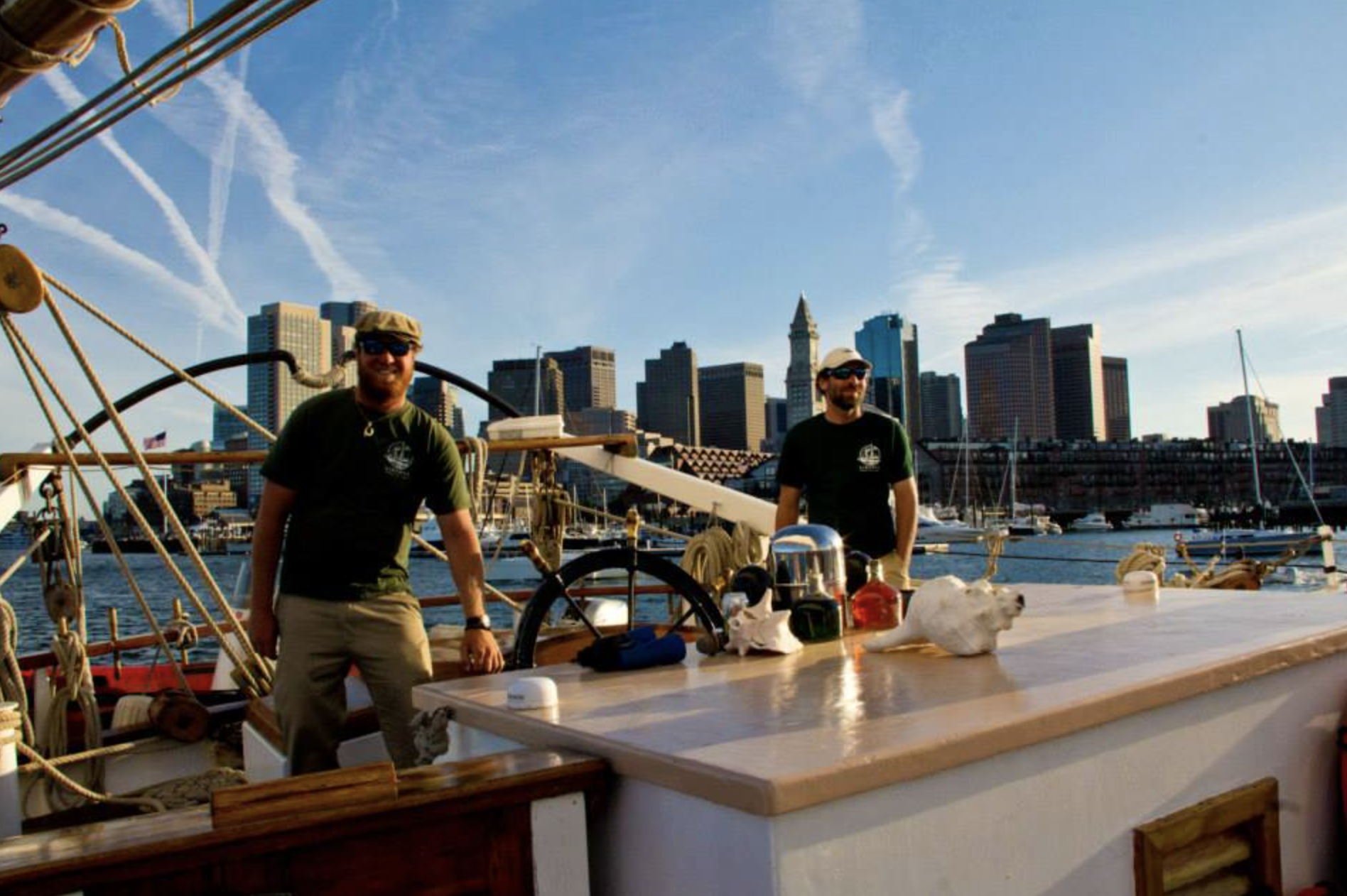 Narrated Boston Harbor on a Tall Ship