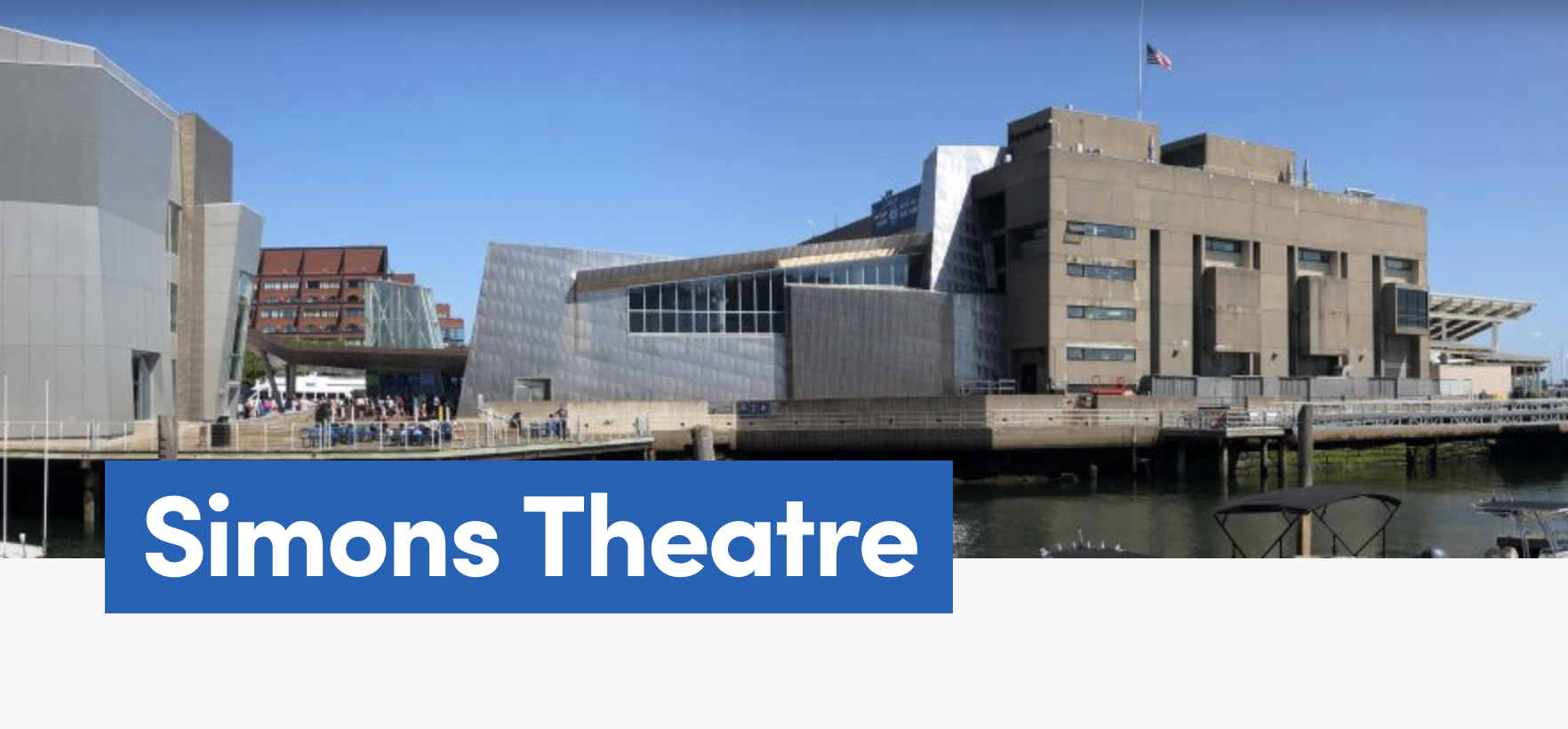 Simons Theatre at New England Aquarium