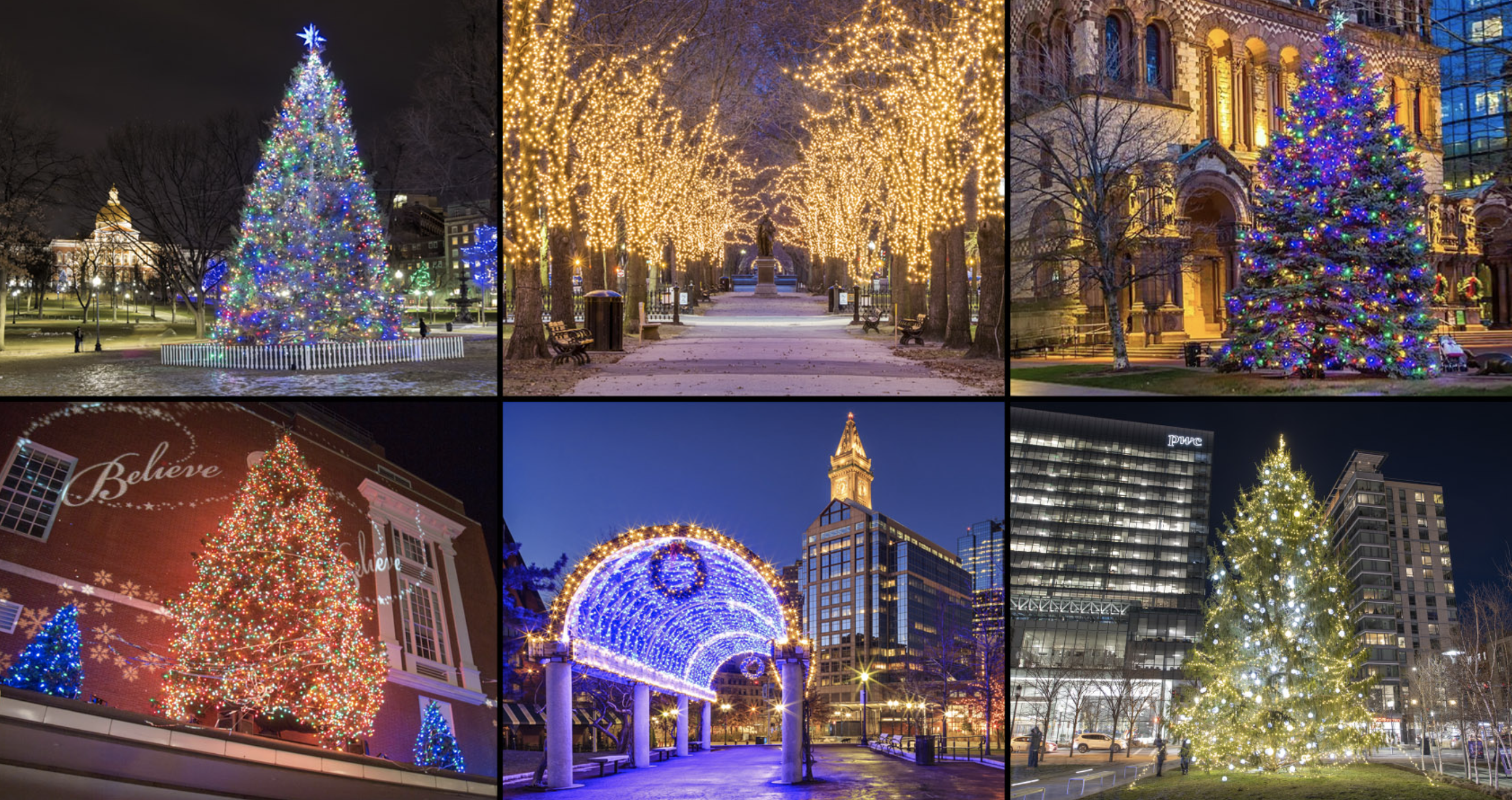 Holiday Lights around Boston