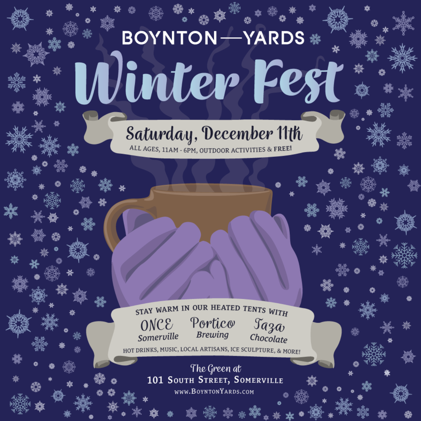 Boynton Yards Somerville Winter Fest