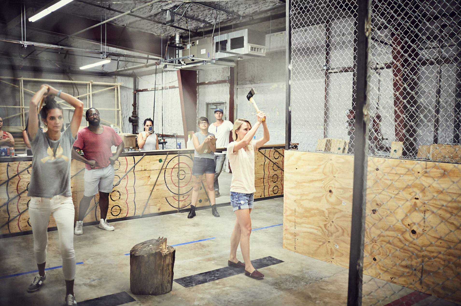 Axe Throwing at Urban Axes Union Square Somerville