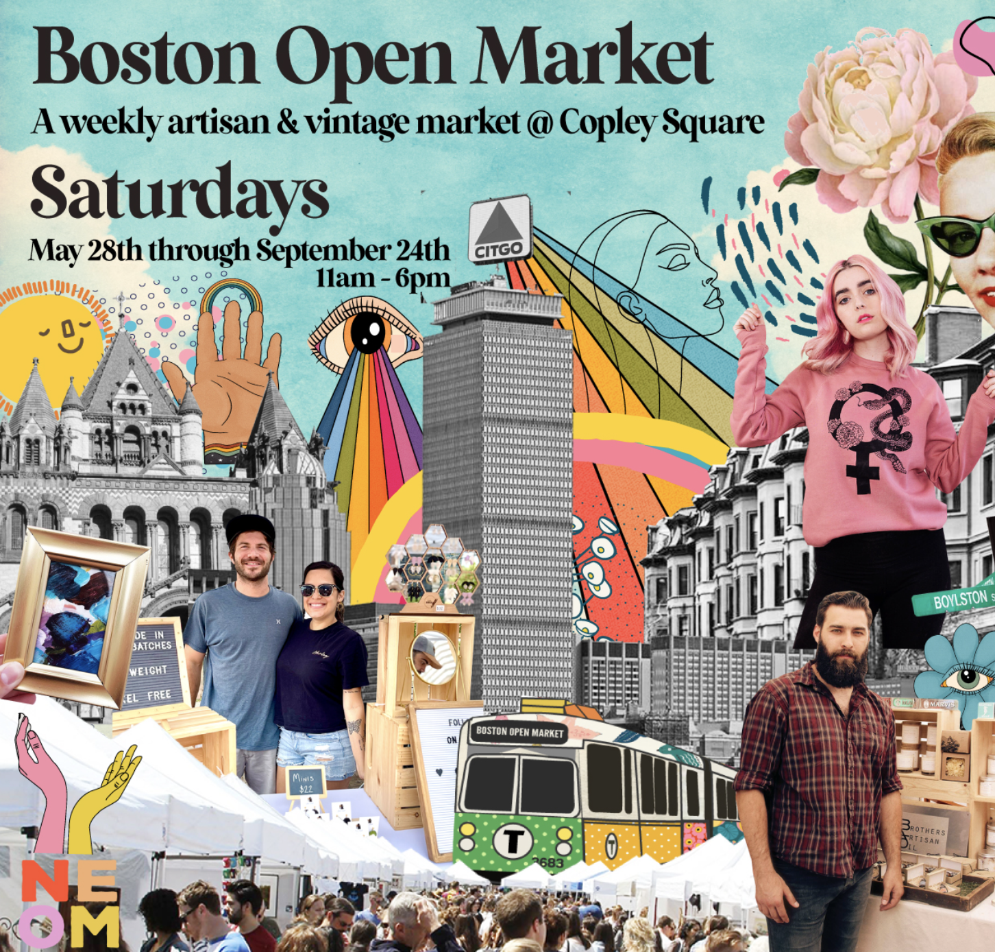 Boston Open Market Copley Square