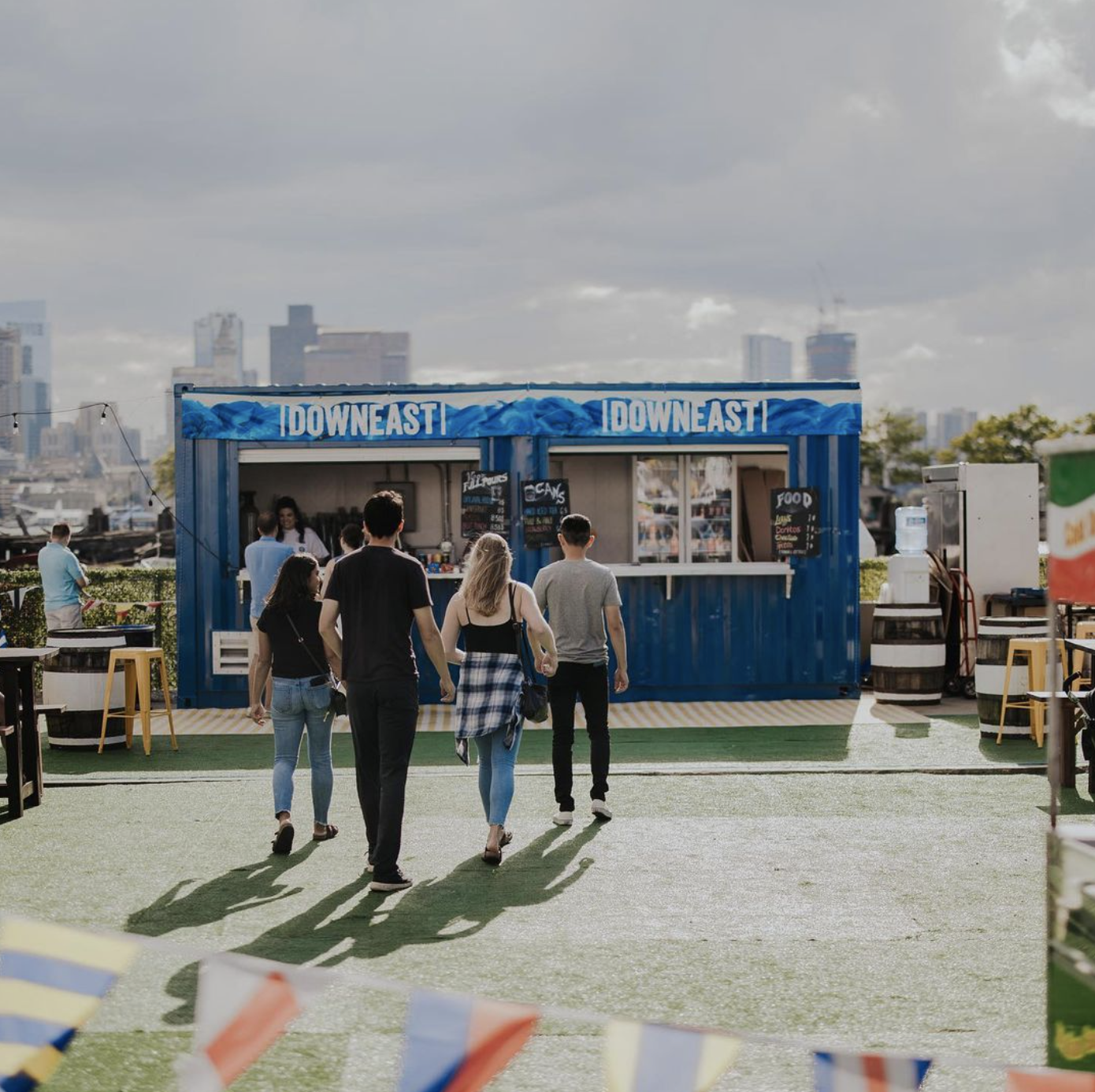 DownEast Pop-up cider bar