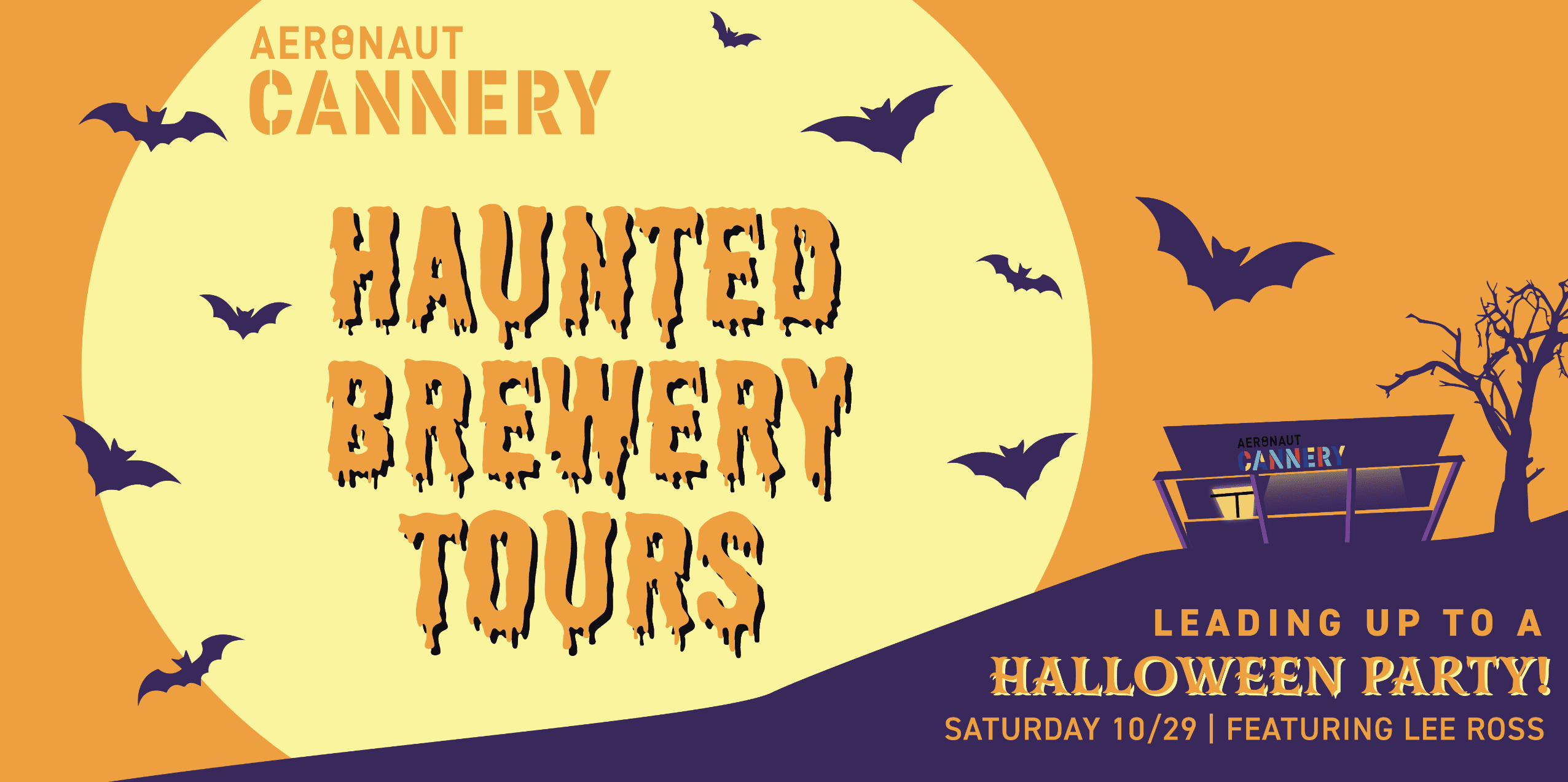 Aeronaut Haunted Brewery Tours
