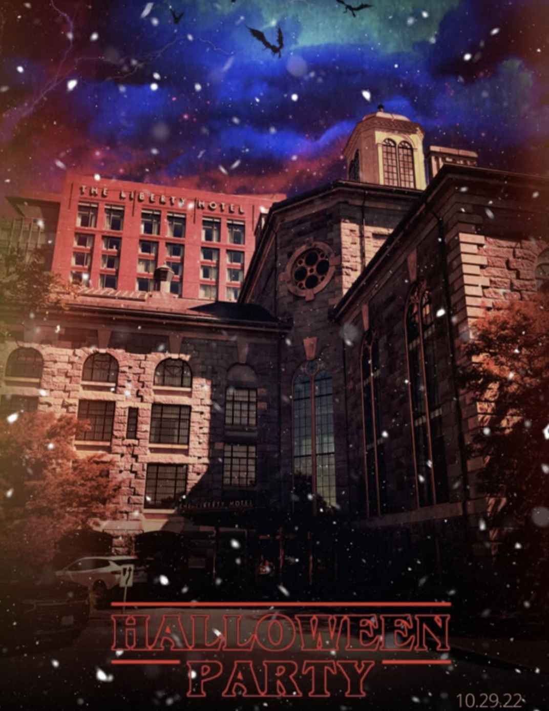 Stranger Things Halloween Party at The Liberty Hotel