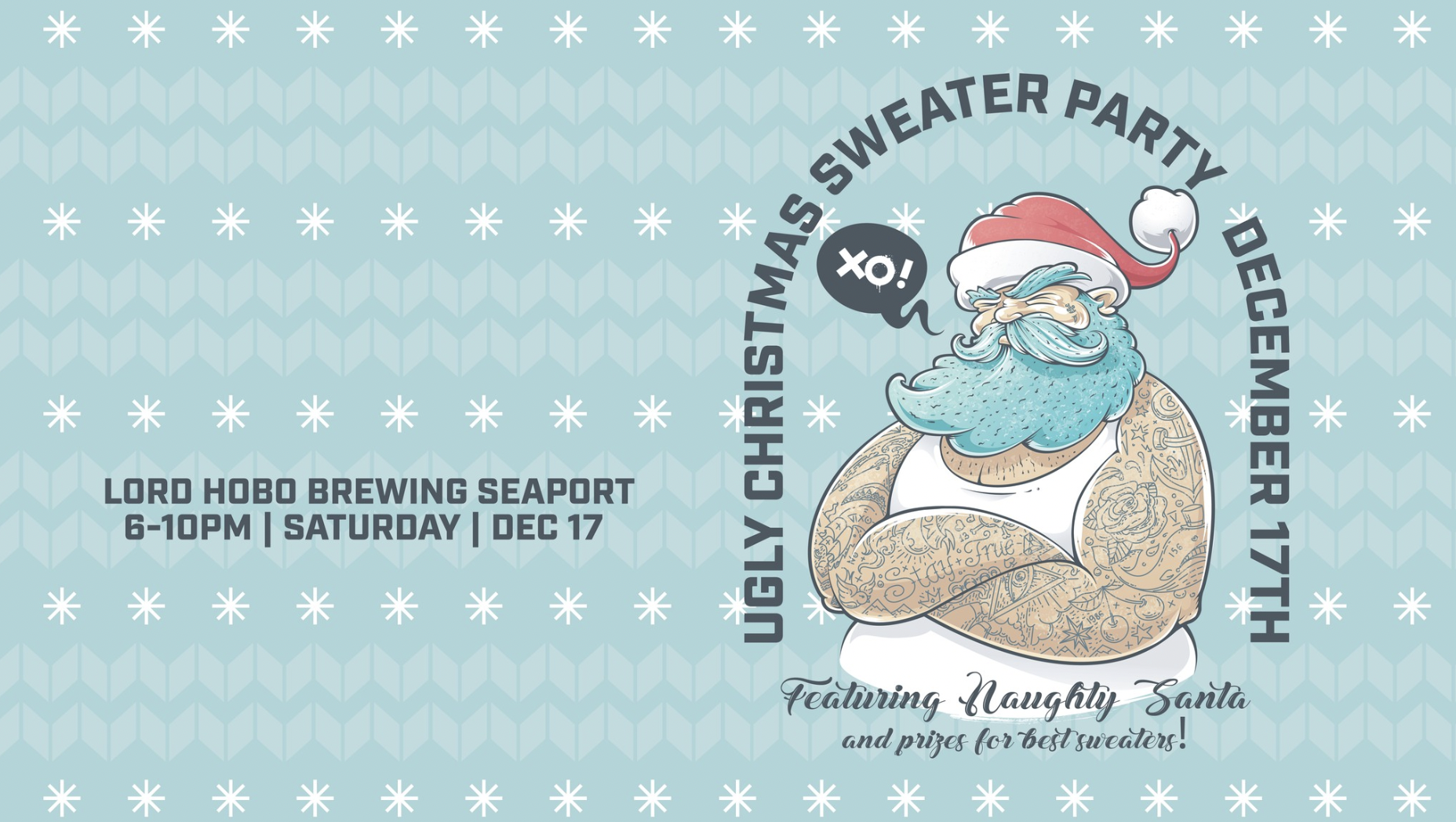 Lord Hobo Ugly Sweater Party 