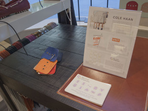 Orange shoe accessories