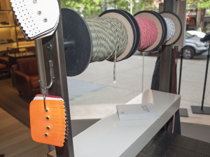 Orange shoe accessories