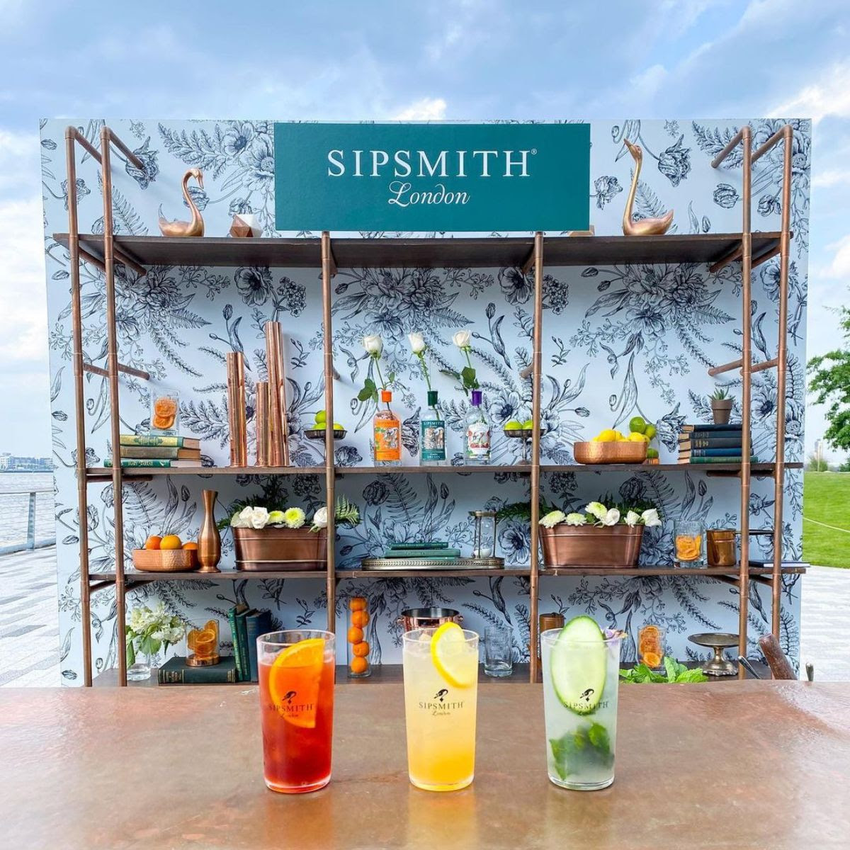 SipSmith Pop-Up Bar in Seaport 