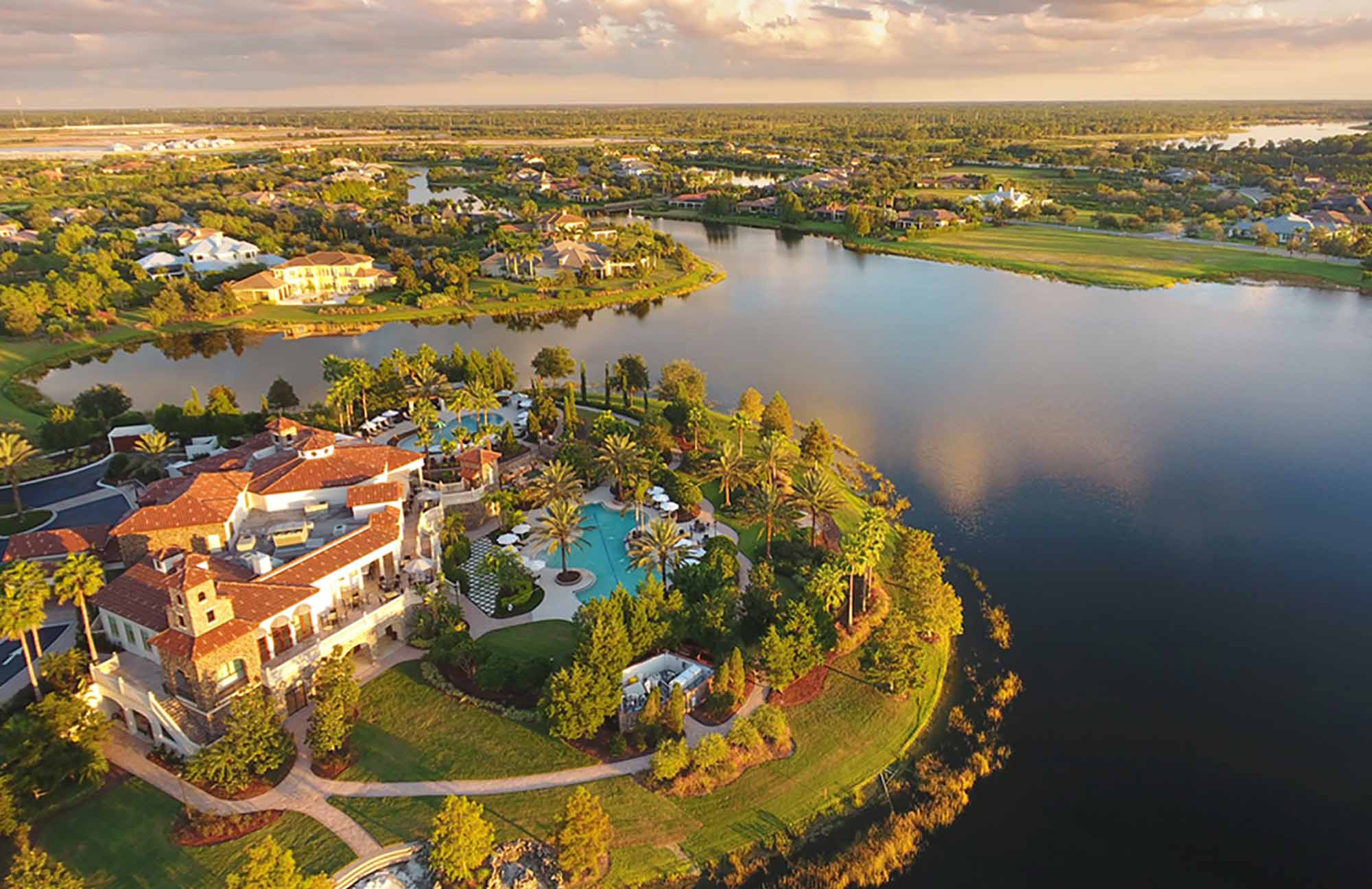 Aerial view of Lakewood Ranch, Florida