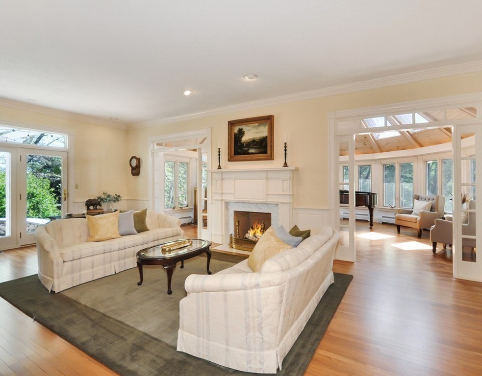 Living Room with Fireplace 1