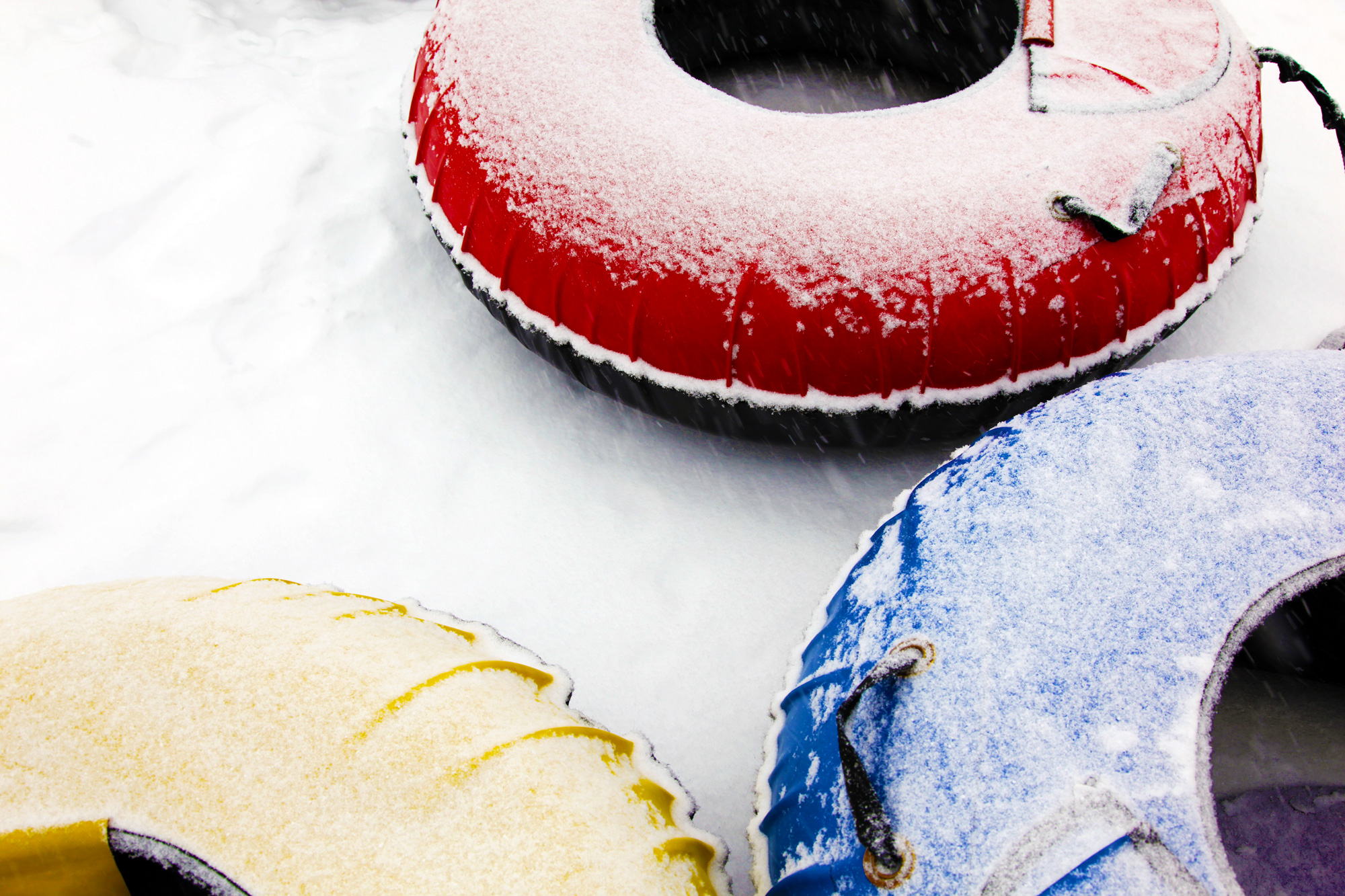 Snow tubing and sledding in Colorado