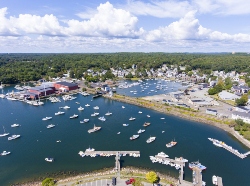 Aerial View of Manchester By The Sea