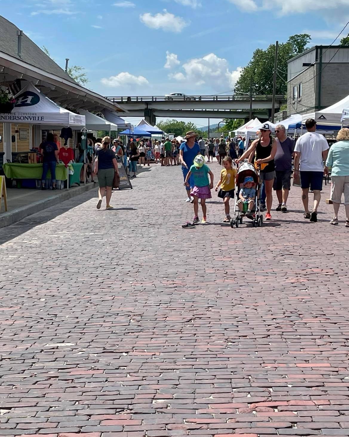 Hendersonville Tailgate Crowd
