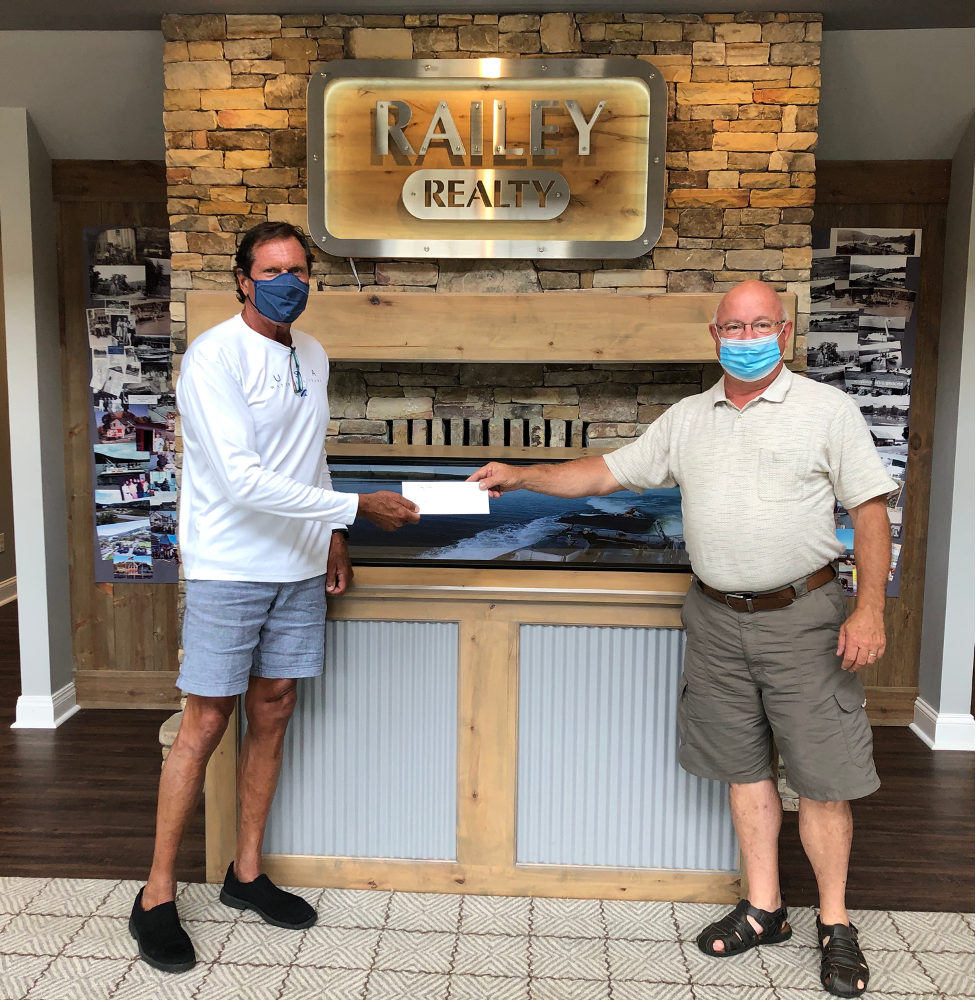 Railey Realty Donates Deep Creek Watershed Foundatoin