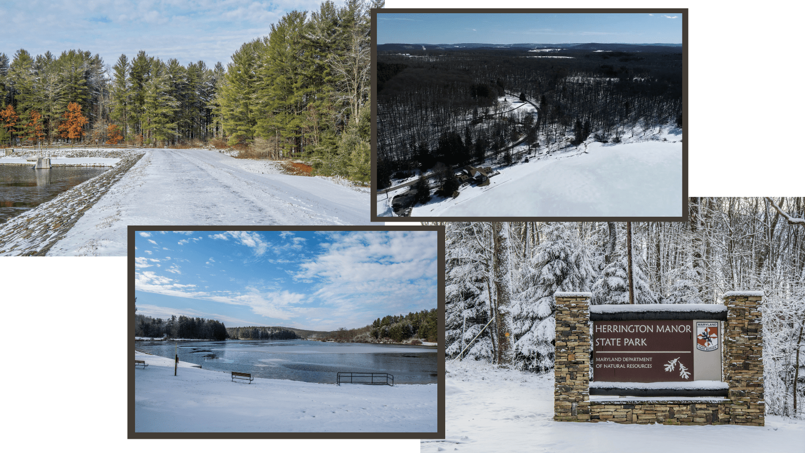 Herrington Manor State Park Winter Hiking