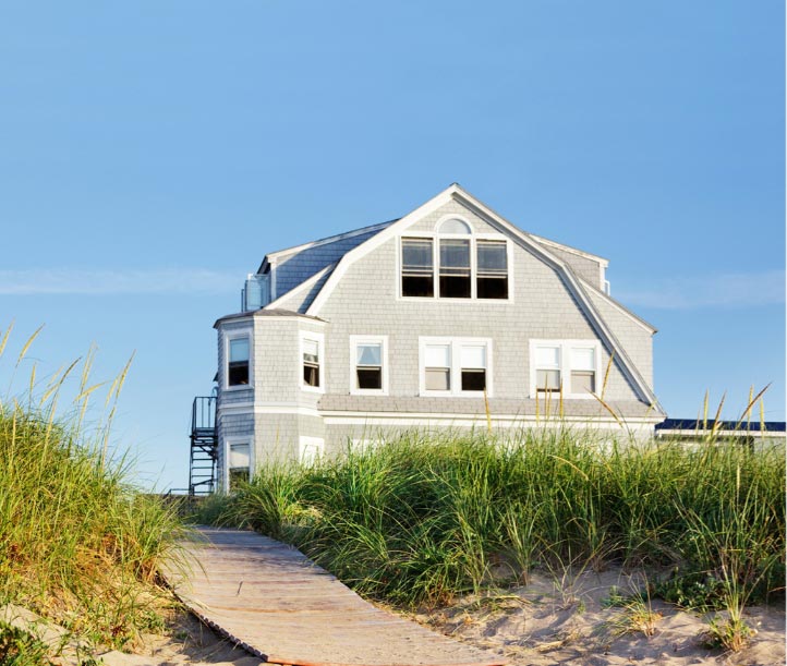 house on beach