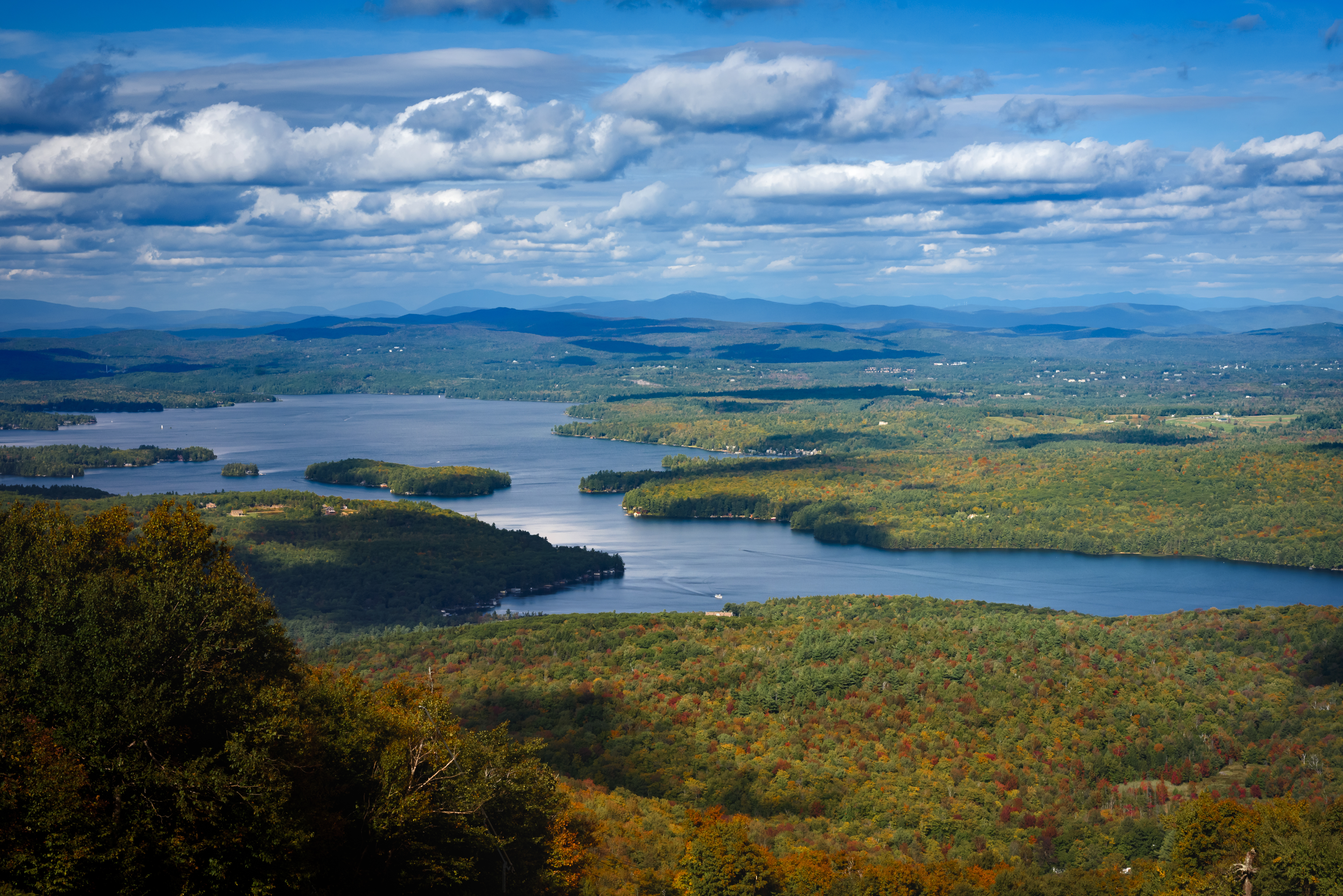 Lake Sunapee Region in New Hampshire