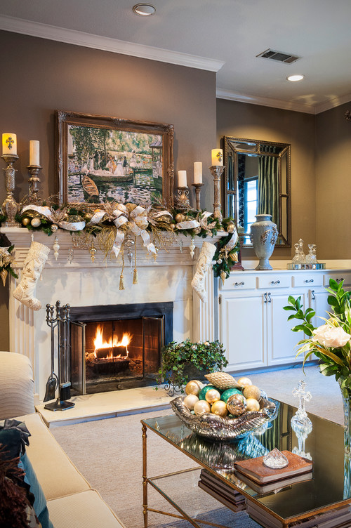 fireplace decoration
