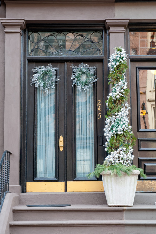 doors with decorations
