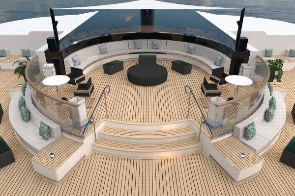 common area on the ship
