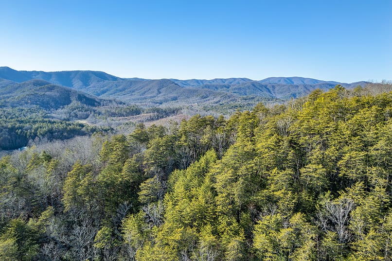 photo of long range mountain views