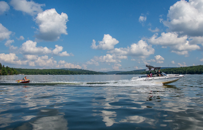 Boating and Tubing at Deep Creek Lake