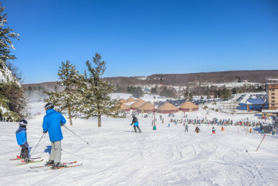 Skiing at Wisp Resort