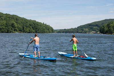 Stand Up Paddleboarding on Deep Creek Lake