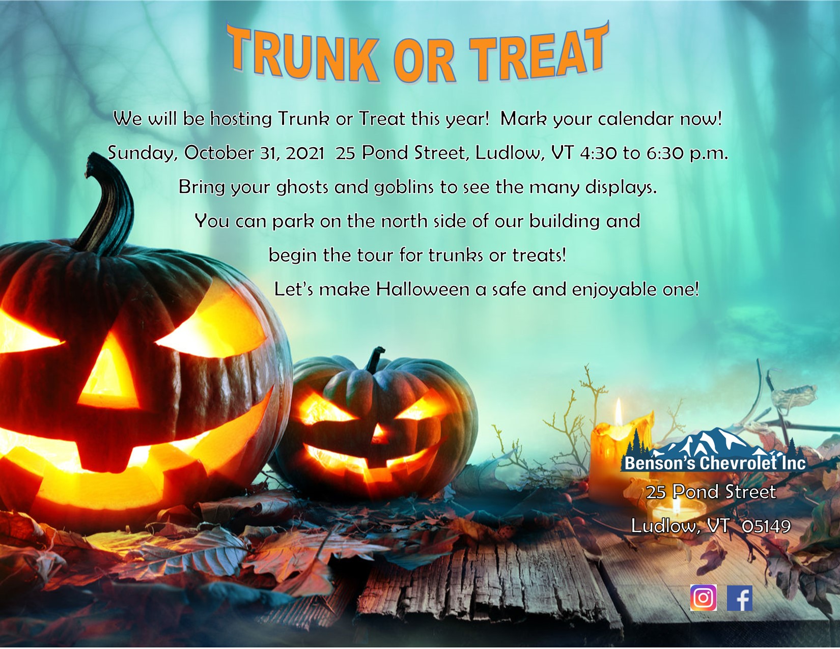 Truck or Treat Poster