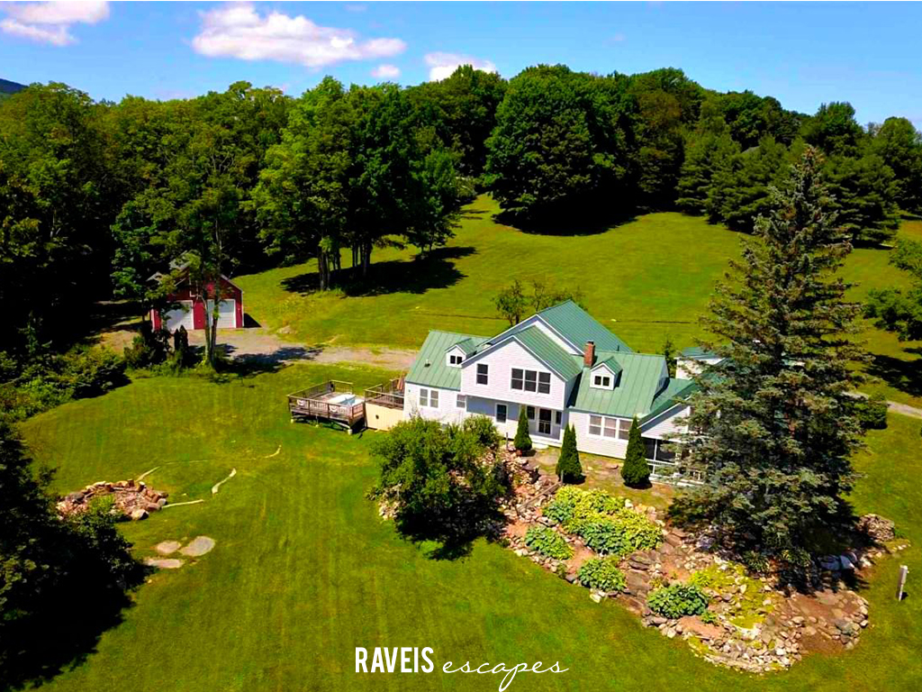 763 East Hill Road - aerial view