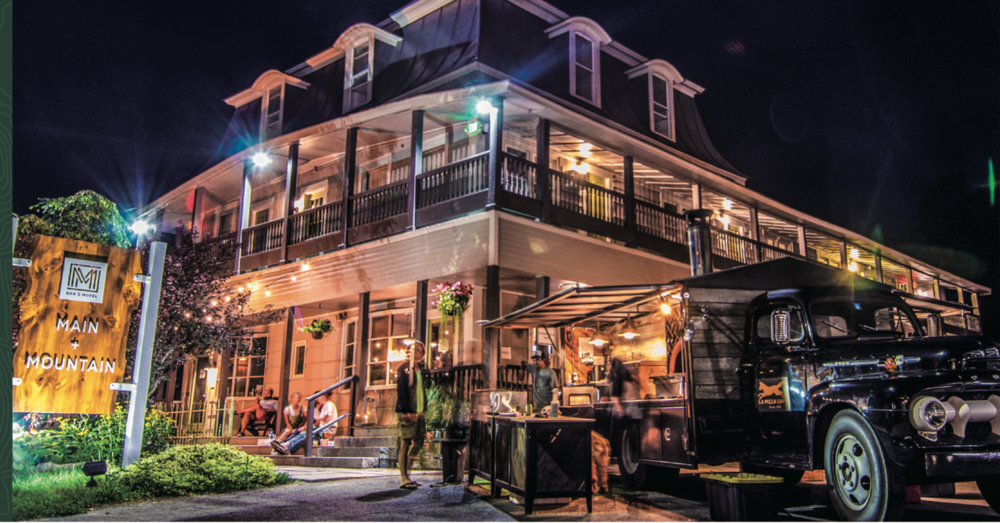 Okemo Mountain Resort Main Lodge - nighttime