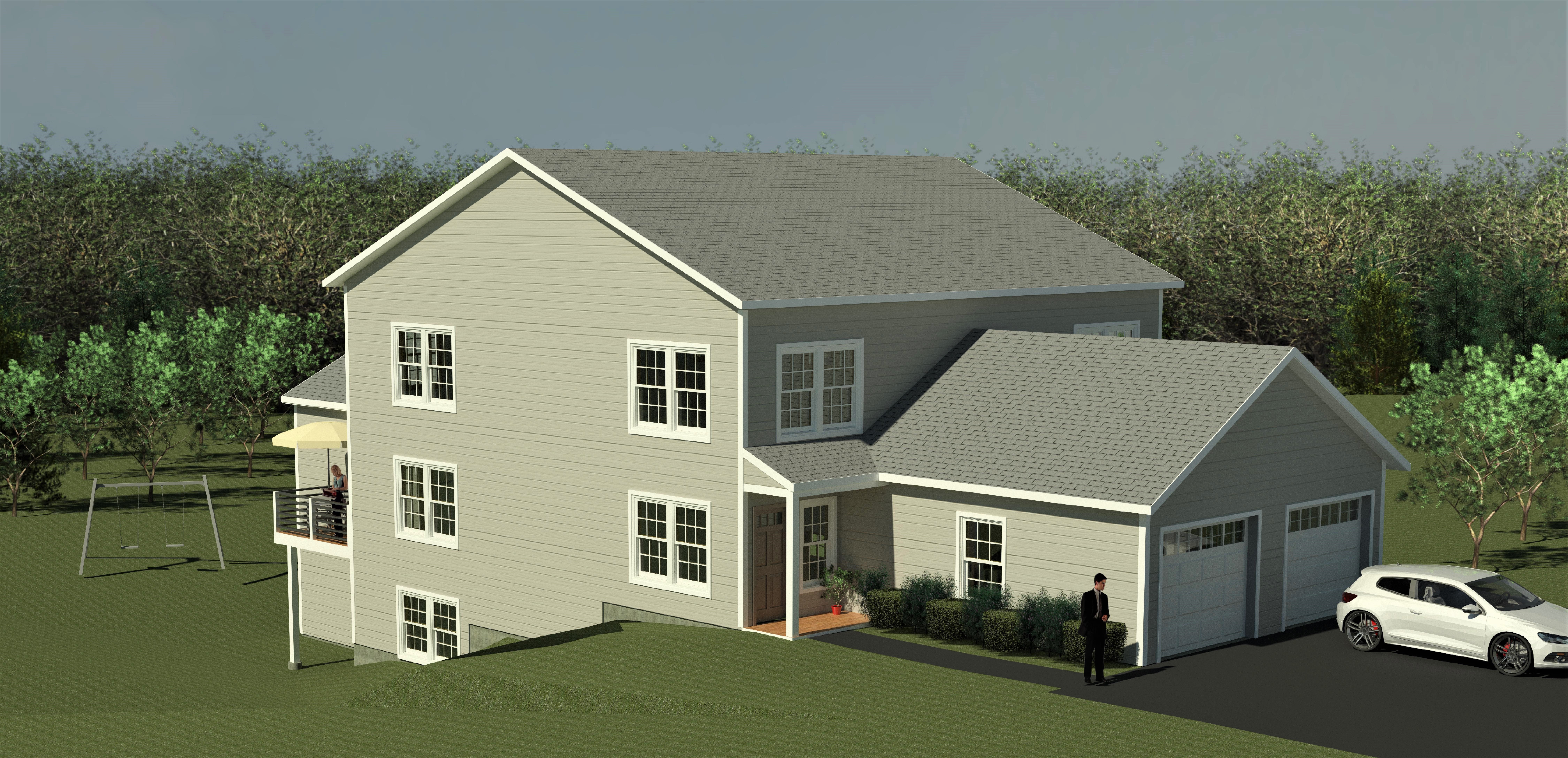 Exterior of house
