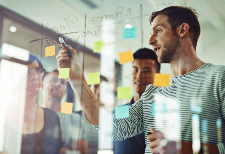 woman staring out of window