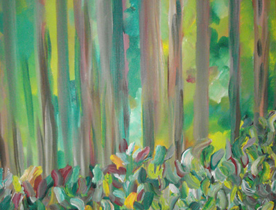 Between the Trees by Eliane Markoff