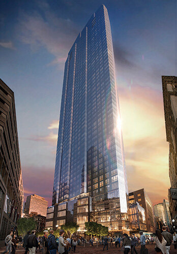 Millennium Towers Handel arch