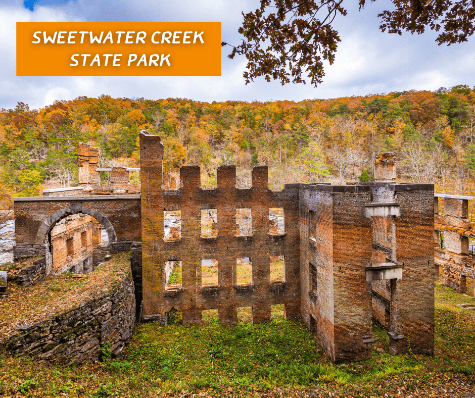 Sweetwater Creek State Park building ruins