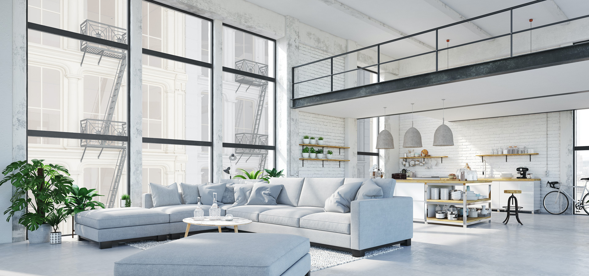 Inside of house