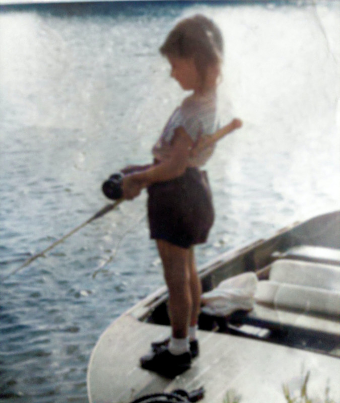 Susan Age 7 in High Bar