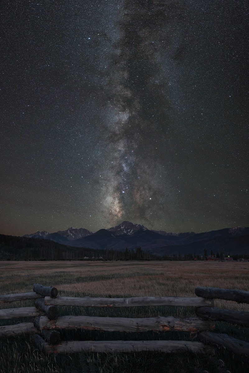 Milky Way over Byers Peak