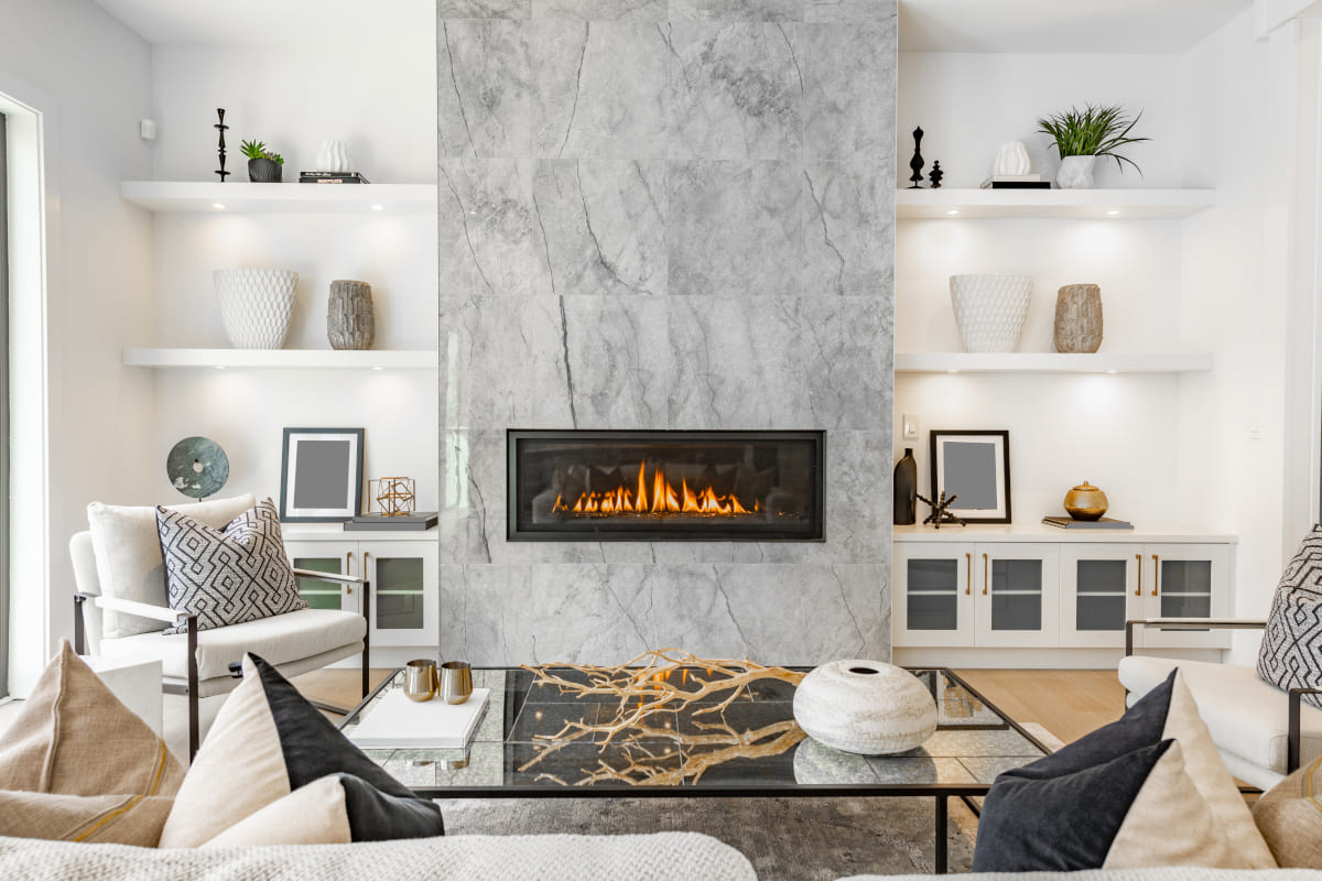 residential interior view