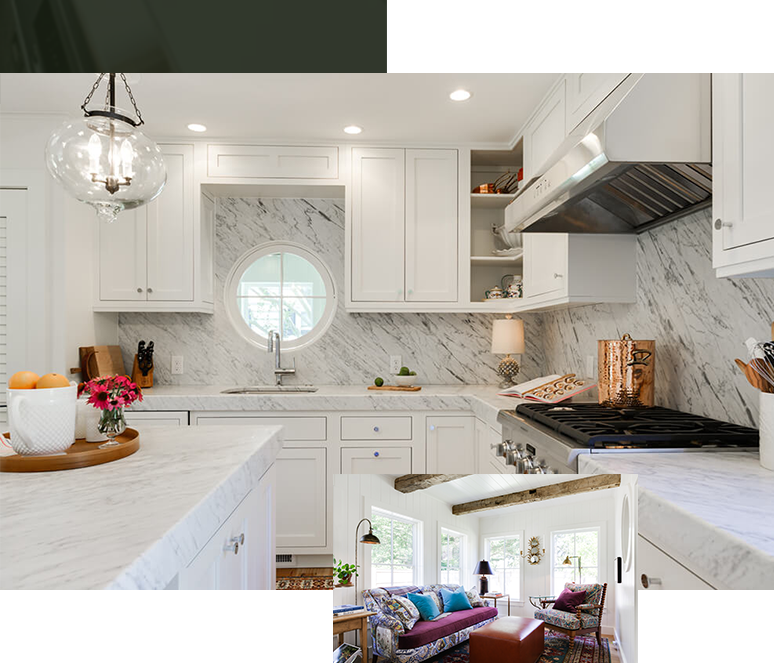 house interior picture cluster