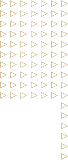 hollow gold triangles