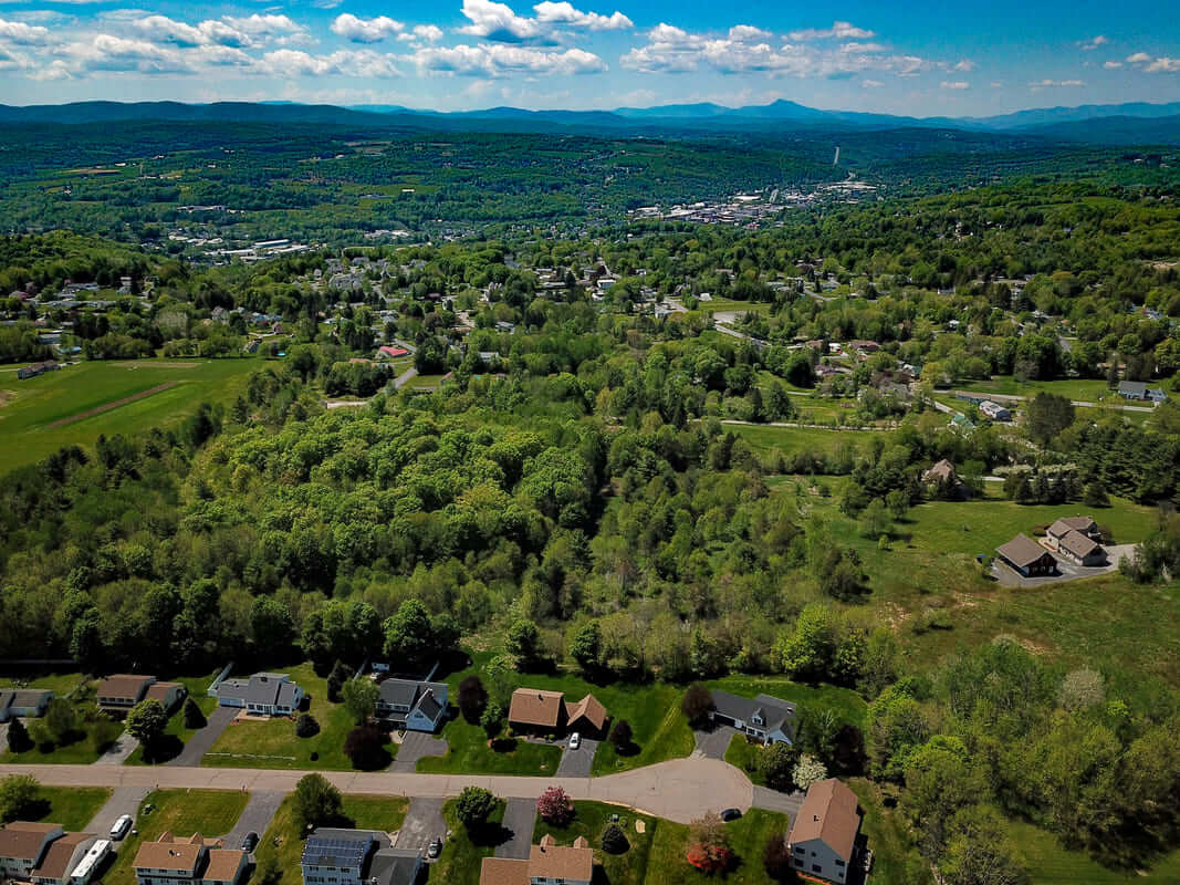 Drone - Suburban Area - Barre