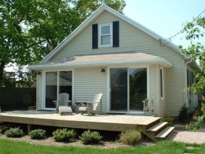 Deck on Hearns Pond