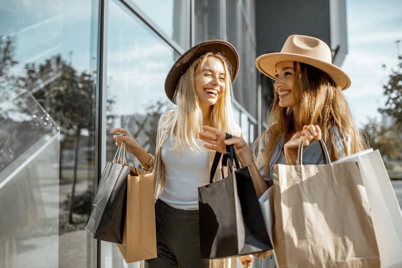 Two Women Shopping