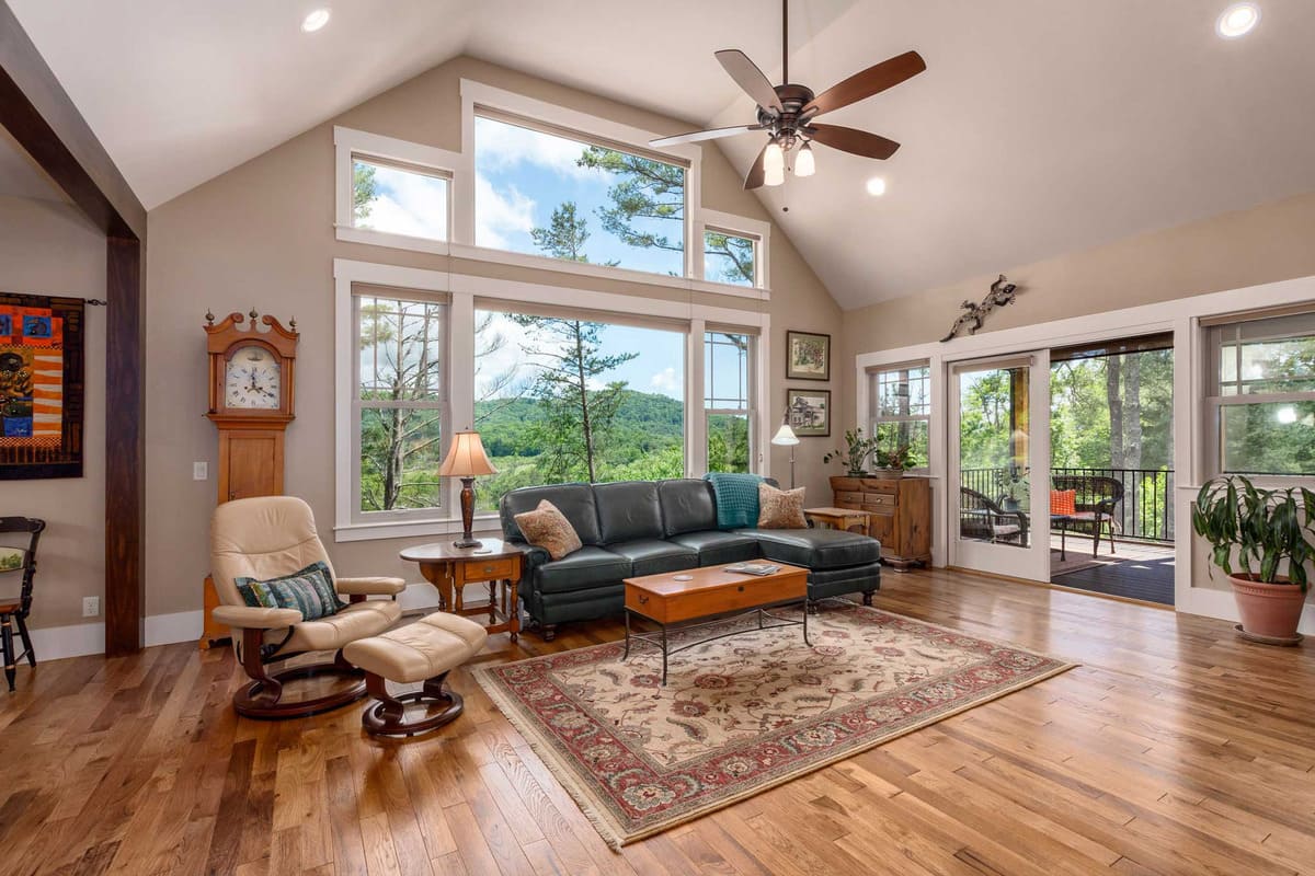 Living room with a view