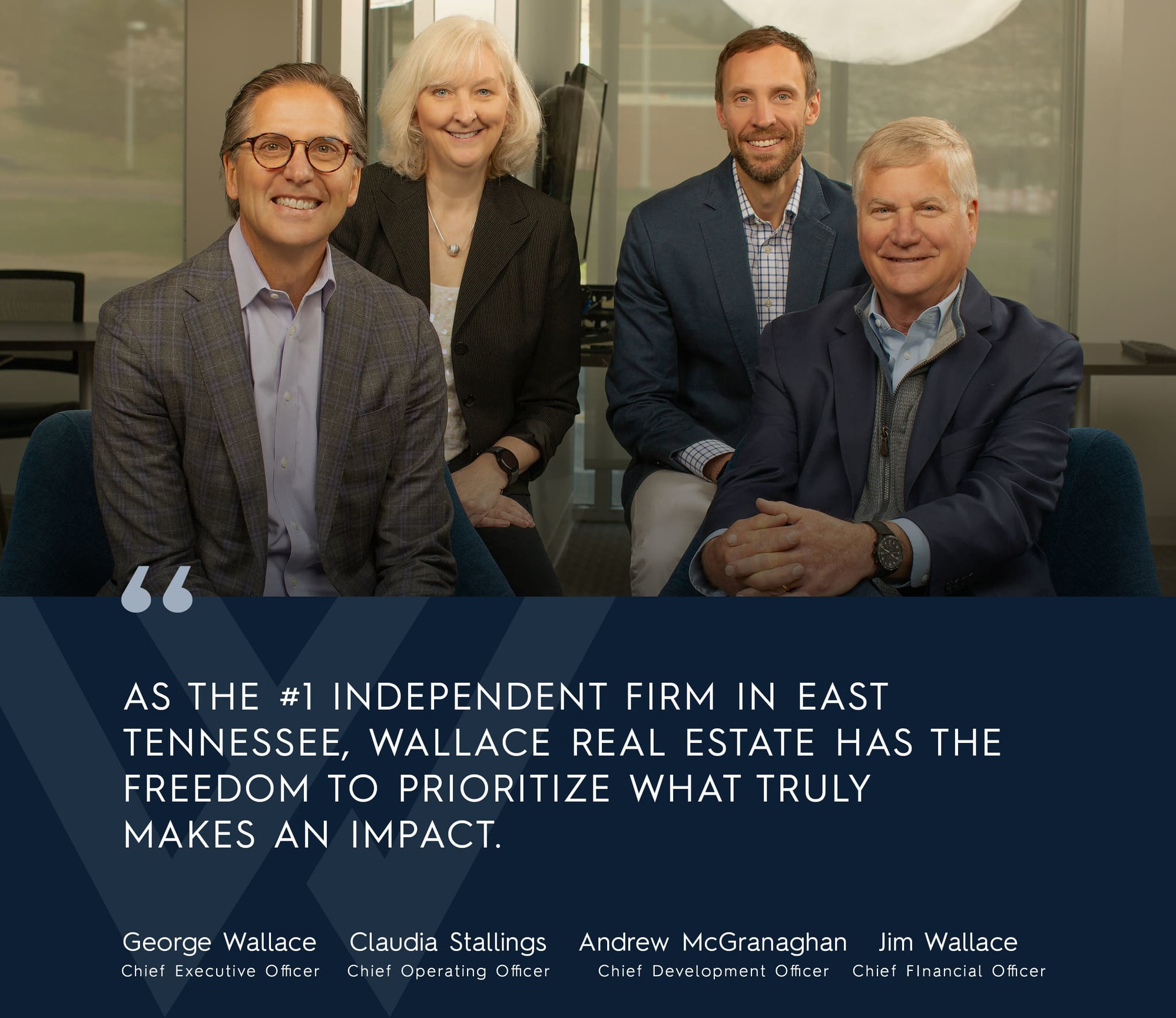 Wallace Team Chiefs: George Wallace, Claudia Stallings, Andrew McGranaghan and Jim Wallace