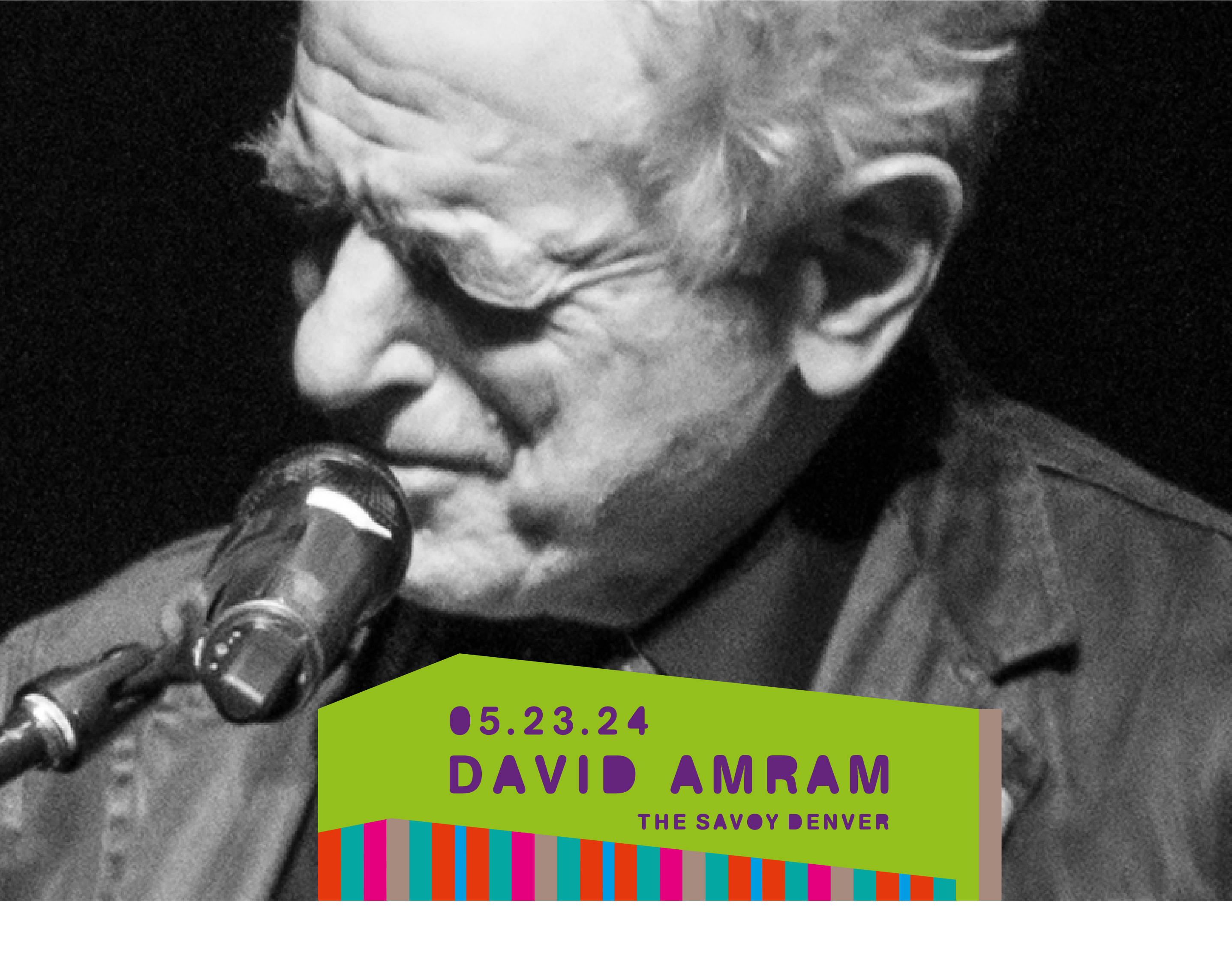 MAS Presents: The Many Worlds of David Amram  Logo