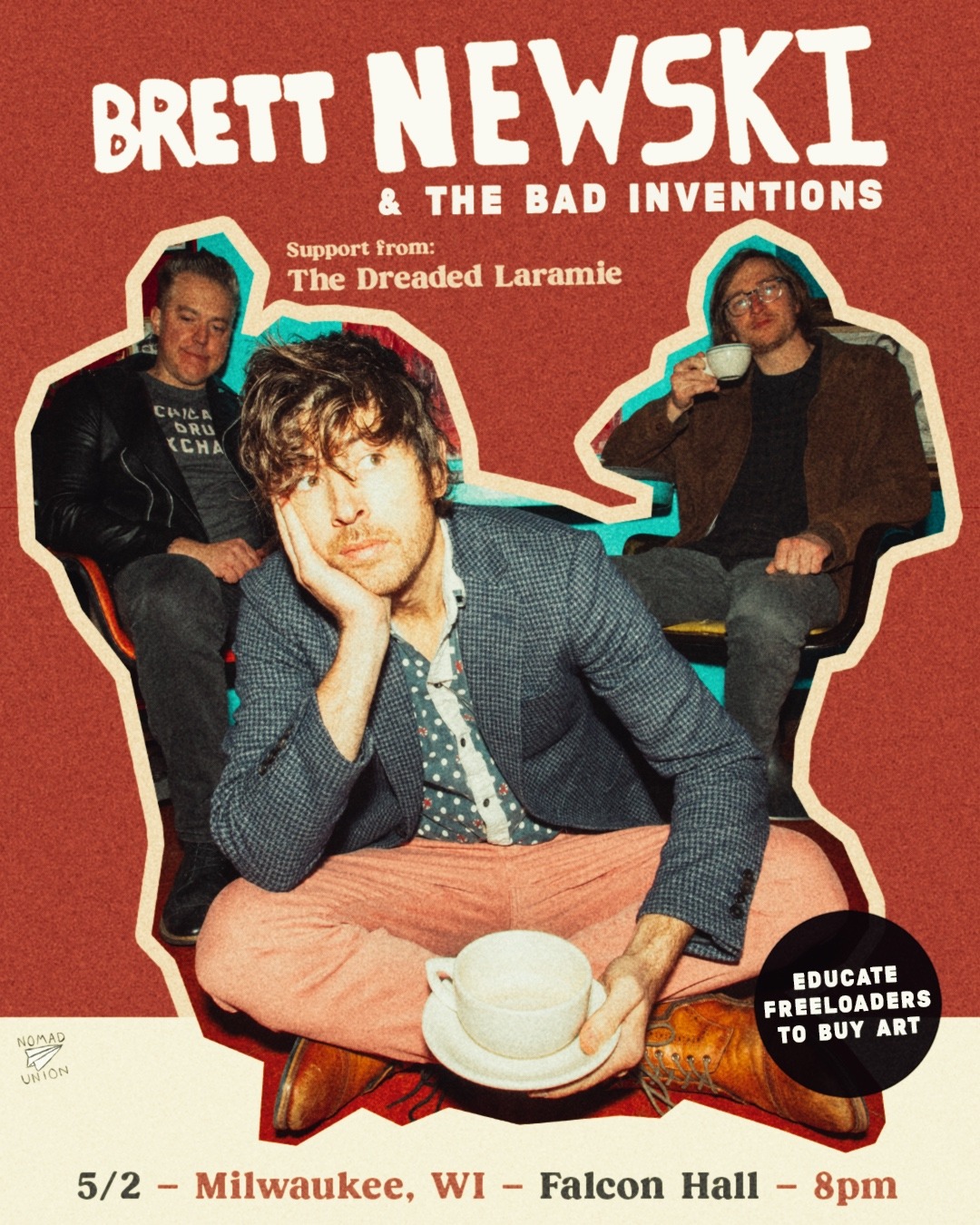 BRETT NEWSKI & the Bad Inventions Logo